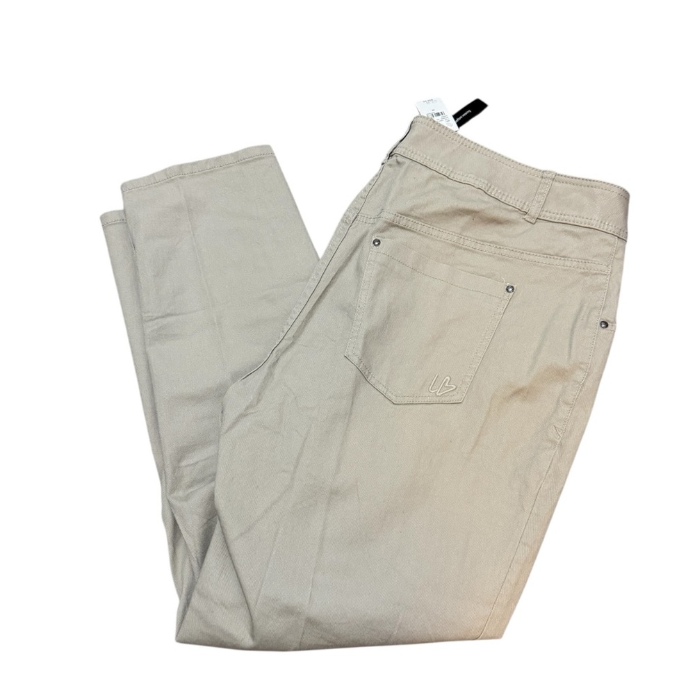 Lane Bryant 22. Light Beige Women's Skinny Jeans Brand New With Tags - Picture 1 of 7